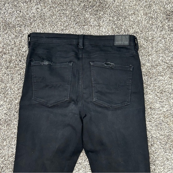 American Eagle Jeggings black size 10 regular - Picture 4 of 12